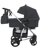 var-Коляска 2 в 1 CARRELLO Vista 2022 red logo Serious Grey