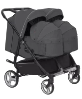 var-Коляска 2 В 1 Carrello Connect Serious Black