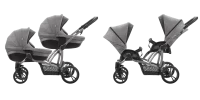 var-Коляска для двойни Bebetto 42 Comfort LJ195 grf