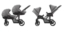 var-Коляска для двойни Bebetto 42 Comfort LJ195 cza
