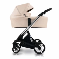 var-Коляска 2 В 1 IBEBE I-Stop Leather Beige Chrome