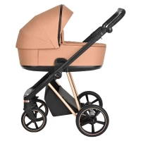 var-Коляска 2 В 1 ROAN Sol Lux Rose Gold Toffee