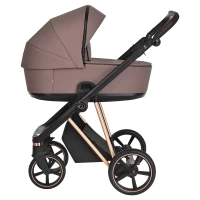var-Коляска 2 В 1 ROAN Sol Luxury Rose Gold Cocoa