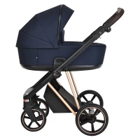 var-Коляска 2 В 1 ROAN Sol Luxury Rose Gold Mystic Blue