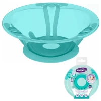3066-tarelka-detskaia-glubokaia-na-prisoske-300ml-zelenyi-plastiska-431311809-06256p