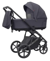 Коляска 2 в 1 CARRELLO Sigma 2025 Iridium Black Арт 6523