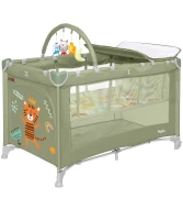 var-Манеж-кровать CARRELLO Molto Cameo Green