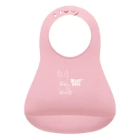 var-Нагрудник ROXY-KIDS мягкий розовый Арт RB-402P