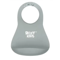 var-Нагрудник ROXY-KIDS мягкий серый Арт RB-402G